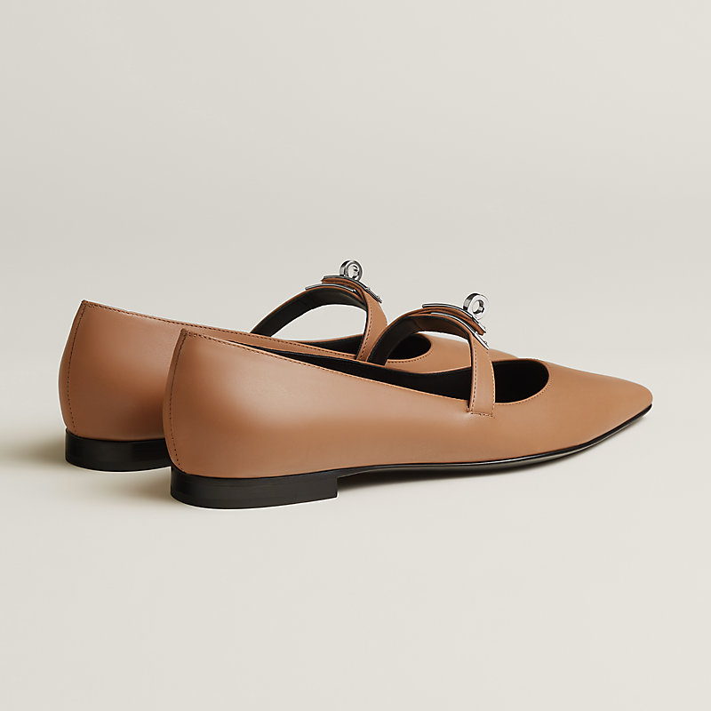 【25S 新作】HERMES｜Ballerines Kelly Kelly ballet flat | Hermès Canada